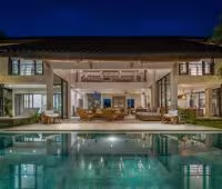 Villa Abaca Kadek, Villa de nuit